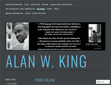 Tablet Screenshot of alanwking.com